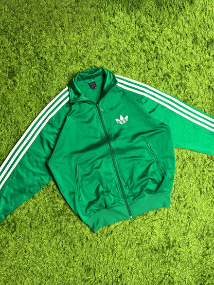 Bluza rozpinana zielona Adidas originals Firebird