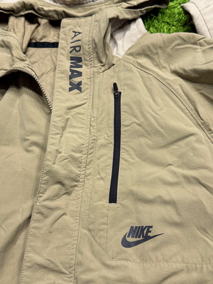 Kurtka wiatrówka Nike Air beżowa