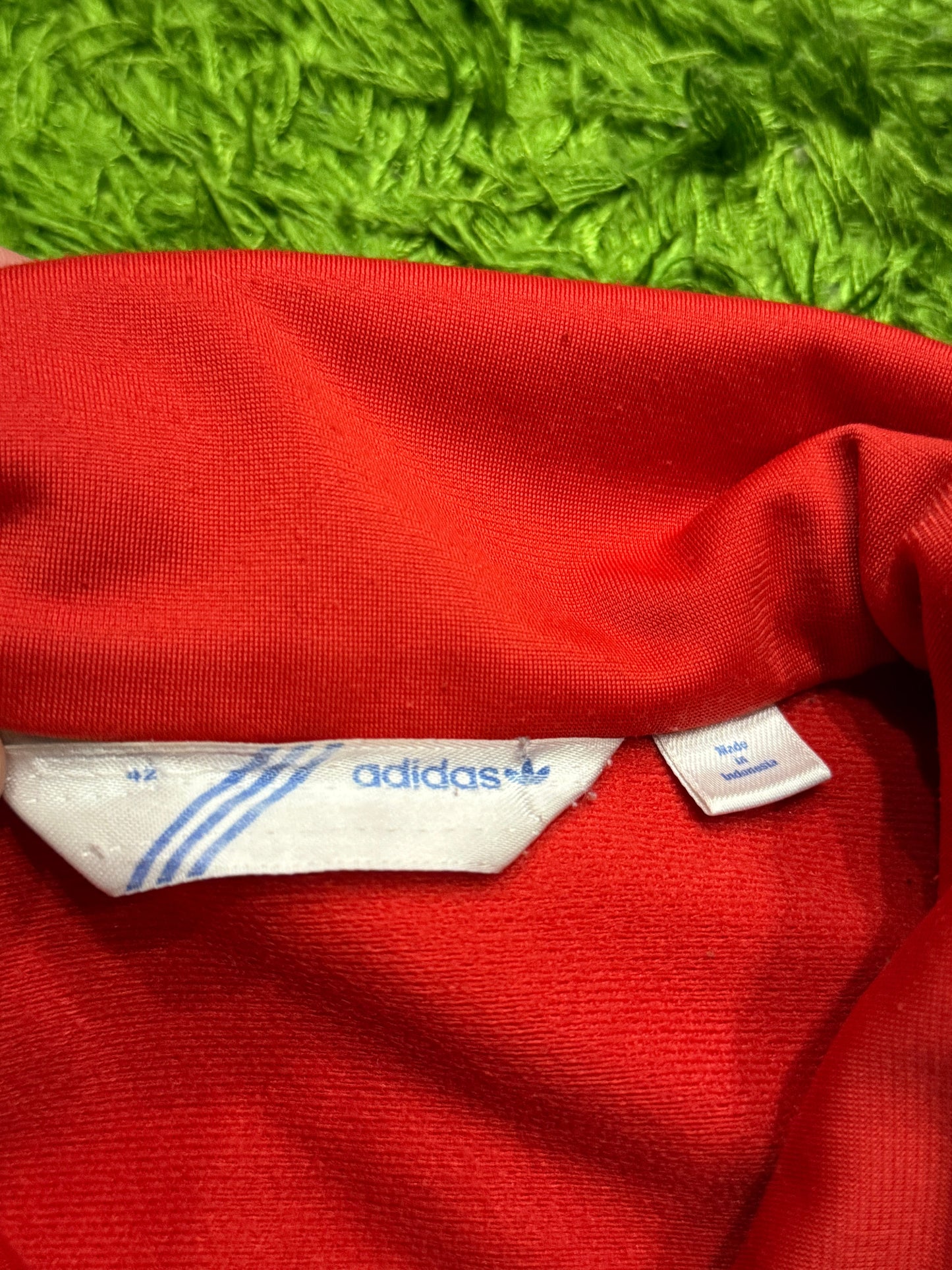 Bluza rozpinana czerwona Adidas Originals Firebird