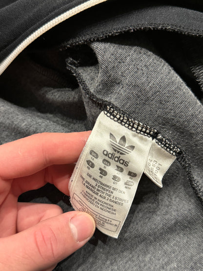 Sukienka sportowa czarna Adidas Originals long track jacket y2k 2000s