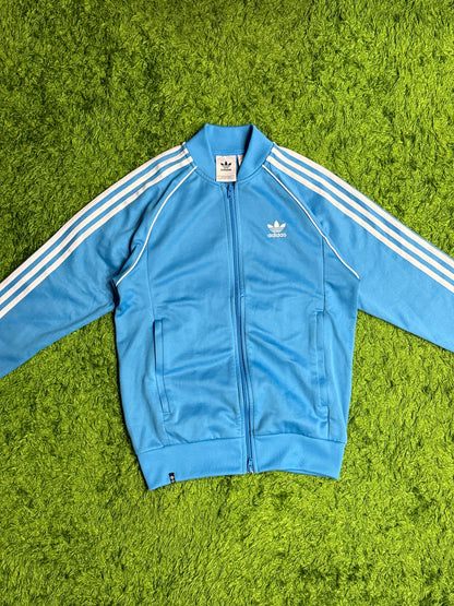 Bluza rozpinana błękitna Adidas Originals Firebird
