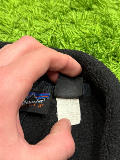 Polar czarny Patagonia outdoor fleece