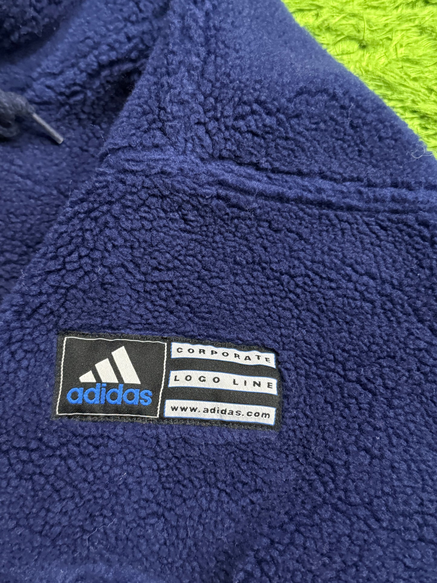 Polar z kapturem Adidas Equipment granatowy