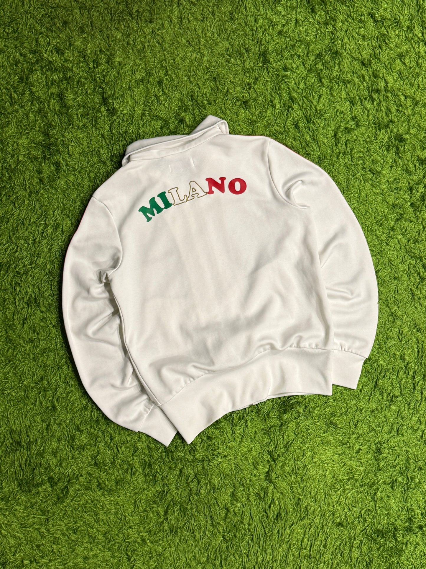 Bluza rozpinana biała Adidas Originals Firebird y2k rare