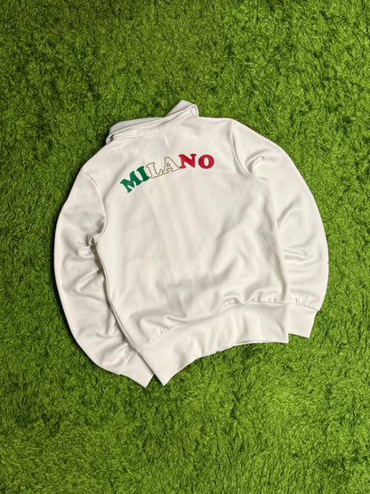 Bluza rozpinana biała Adidas Originals Firebird y2k rare