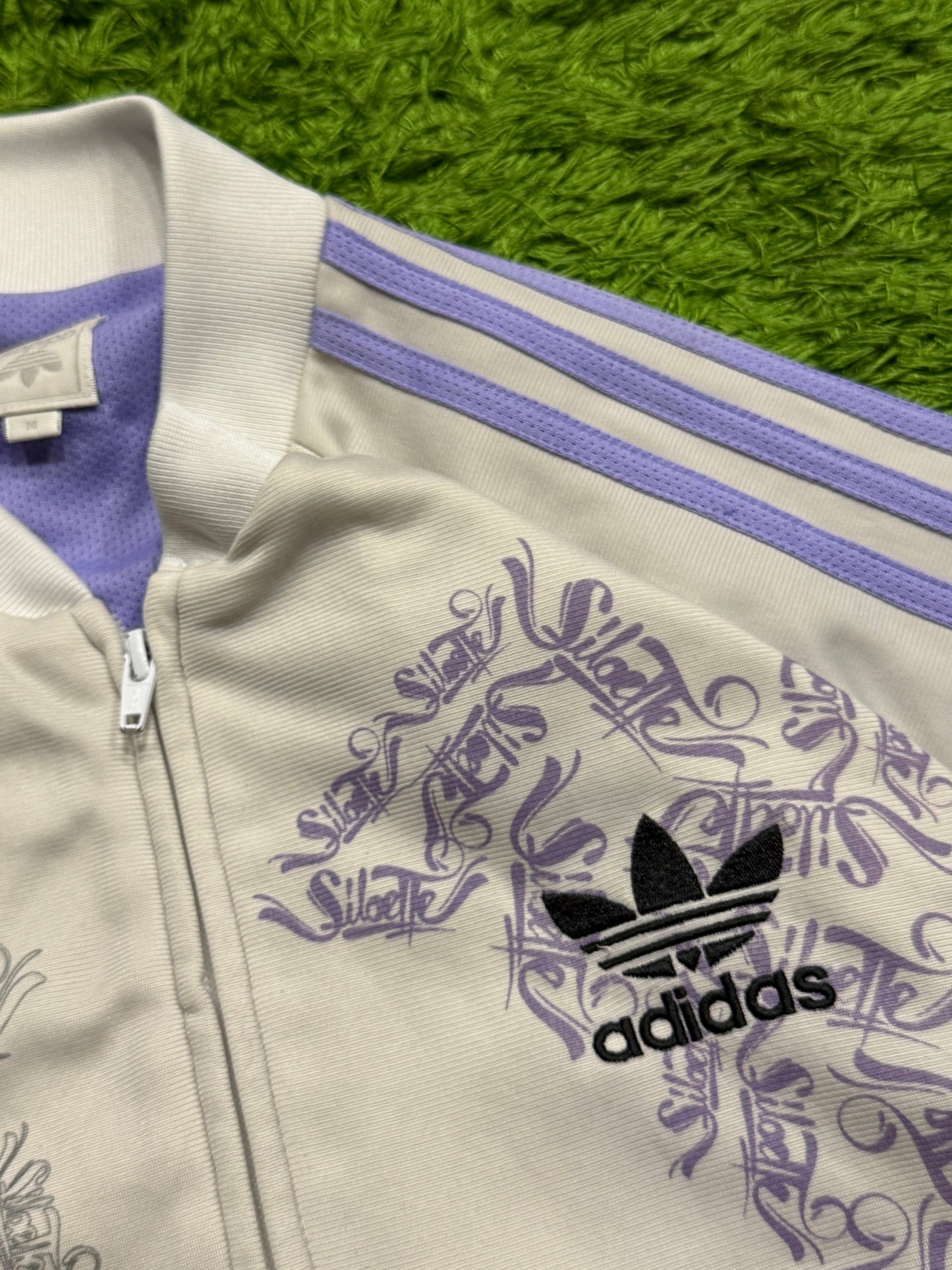 Bluza rozpinana biała Adidas Originals Firebird