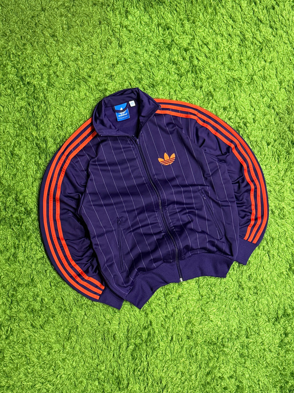 Bluza rozpinana fioletowa Adidas Originals Firebird