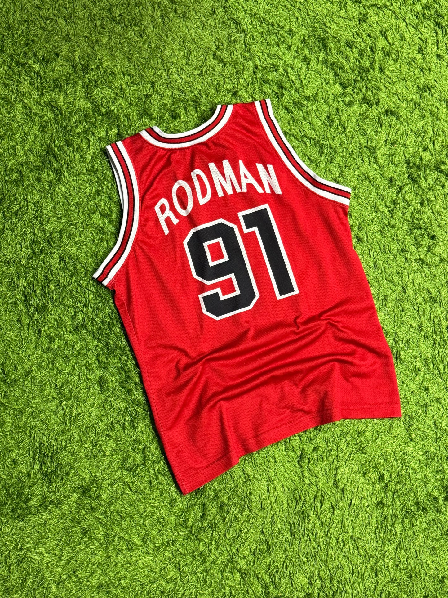 Koszulka koszykarska Chicago Bulls x Champion Dennis Rodman
