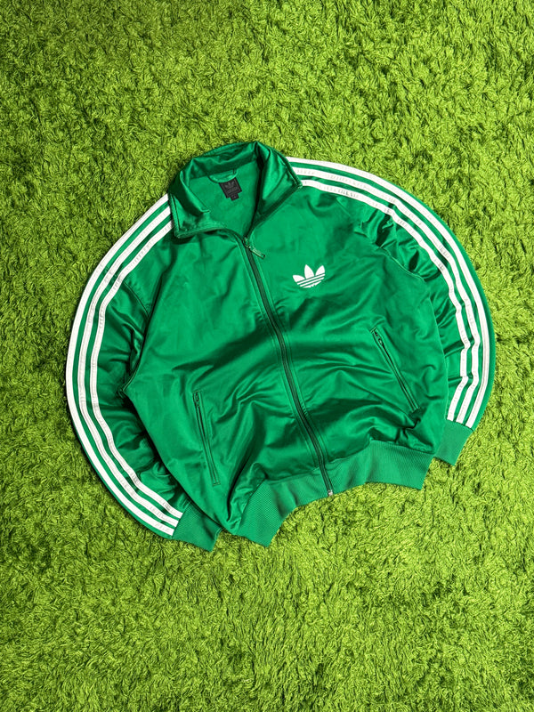 Bluza rozpinana zielona Adidas originals Firebird