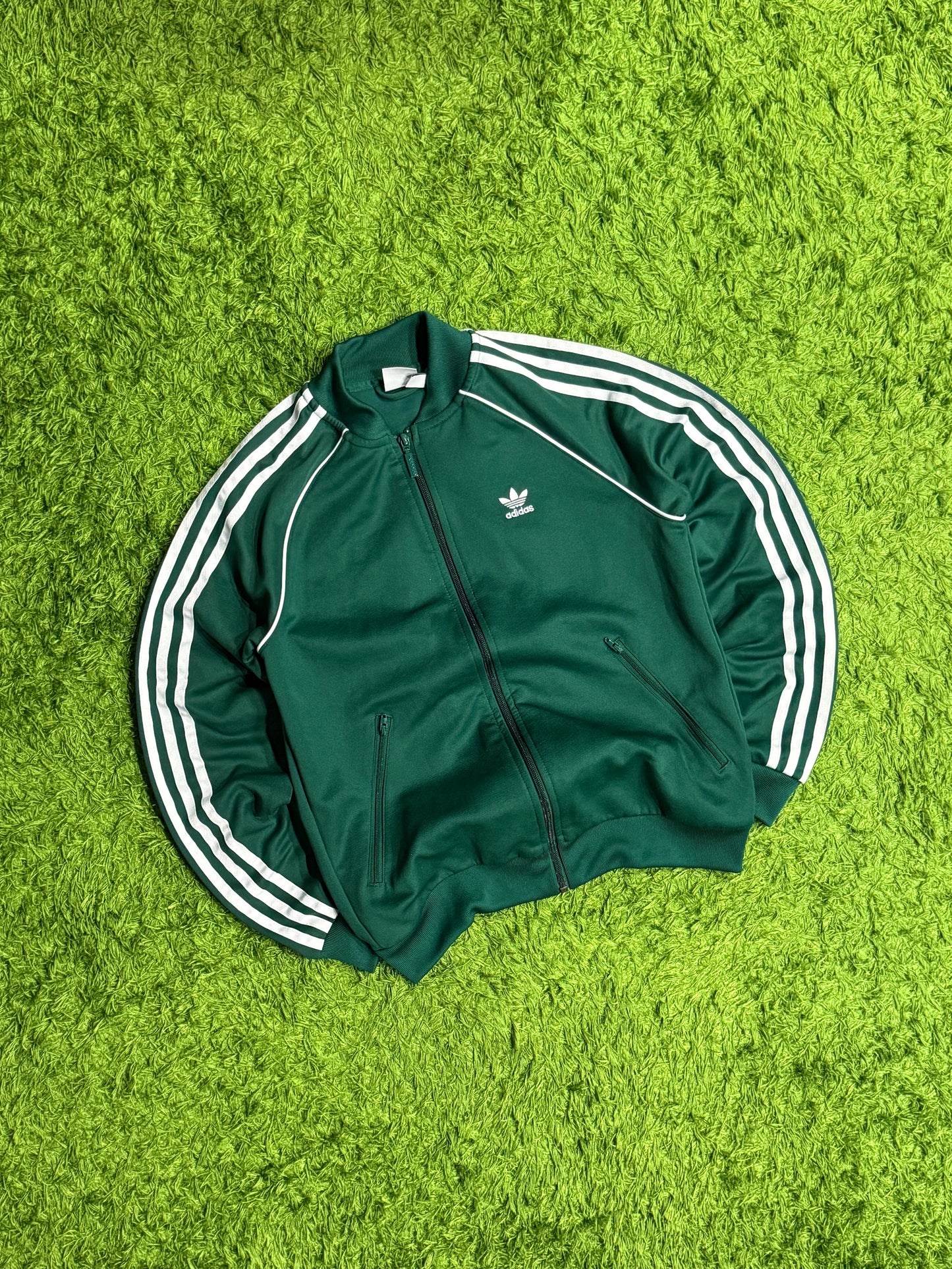 Bluza rozpinana zielona Adidas Originals Firebird