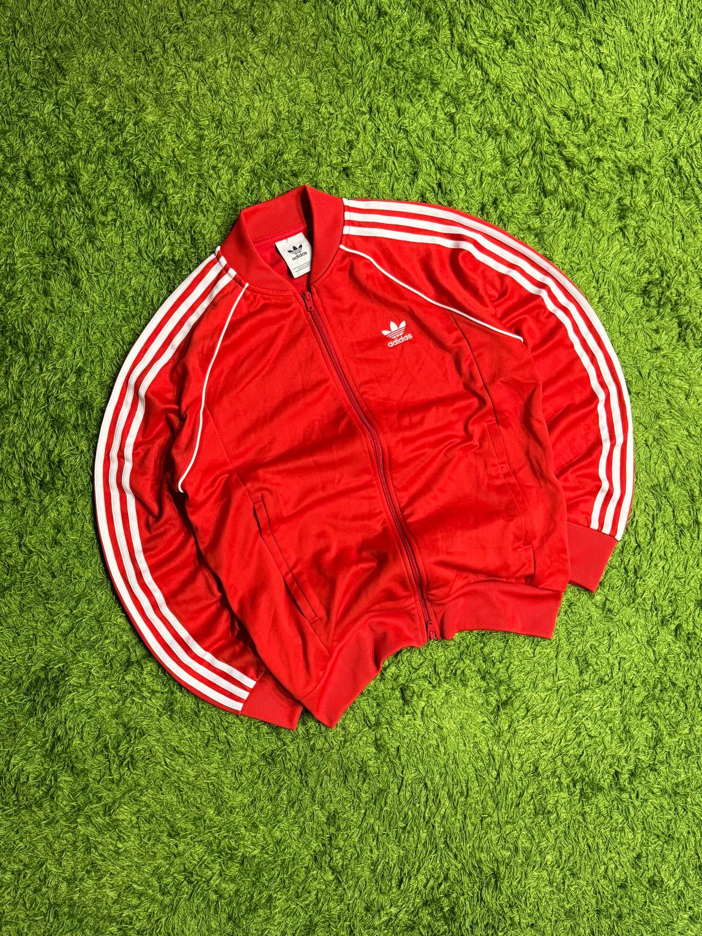 Bluza rozpinana czerwona Adidas Originals Firebird
