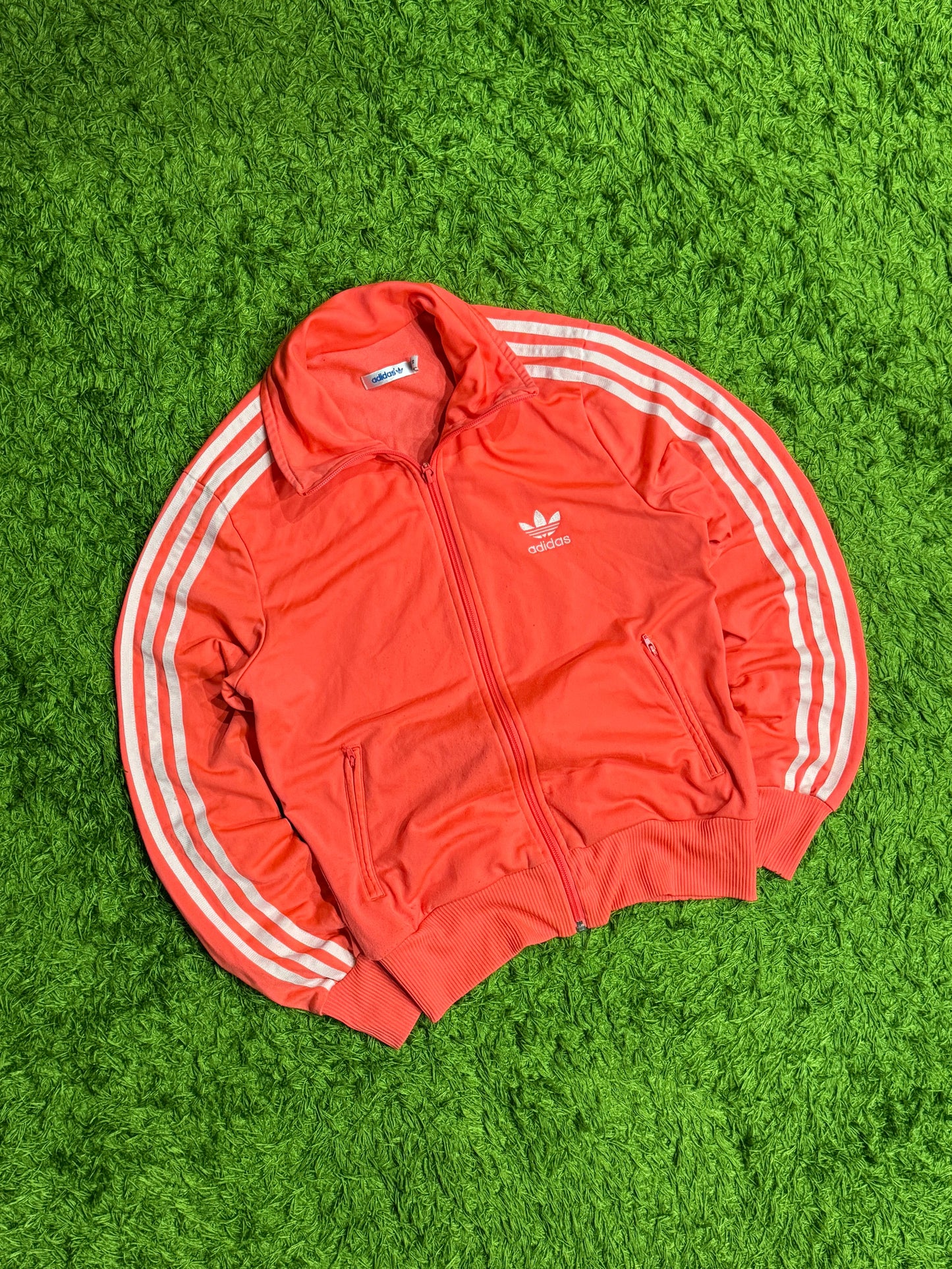 Bluza rozpinana koralowa Adidas Originals Firebird