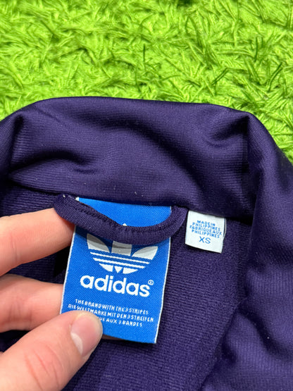 Bluza rozpinana fioletowa Adidas Originals Firebird