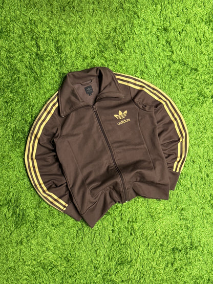 Bluza rozpinana brązowa Adidas Originals Firebird