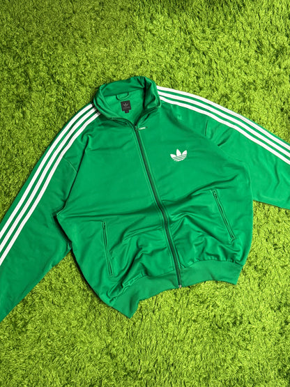 Bluza rozpinana zielona Adidas Originals Firebird