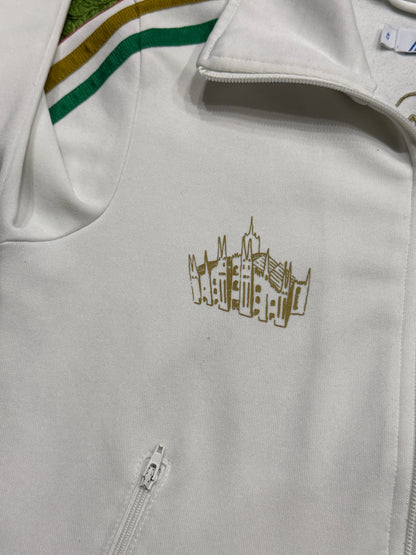 Bluza rozpinana biała Adidas Originals Firebird y2k rare