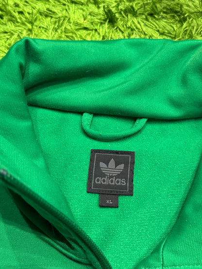 Bluza rozpinana zielona Adidas Originals Firebird