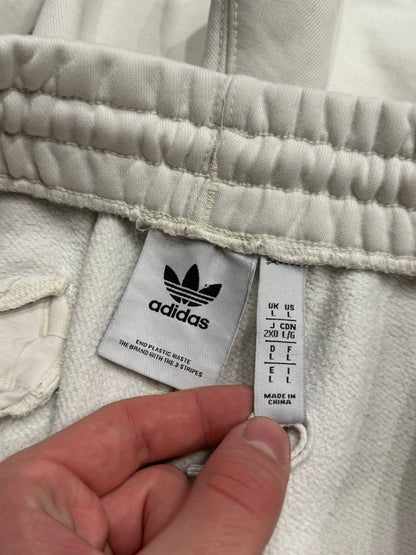 Spodnie dresowe białe Adidas Originals Trefoil logo