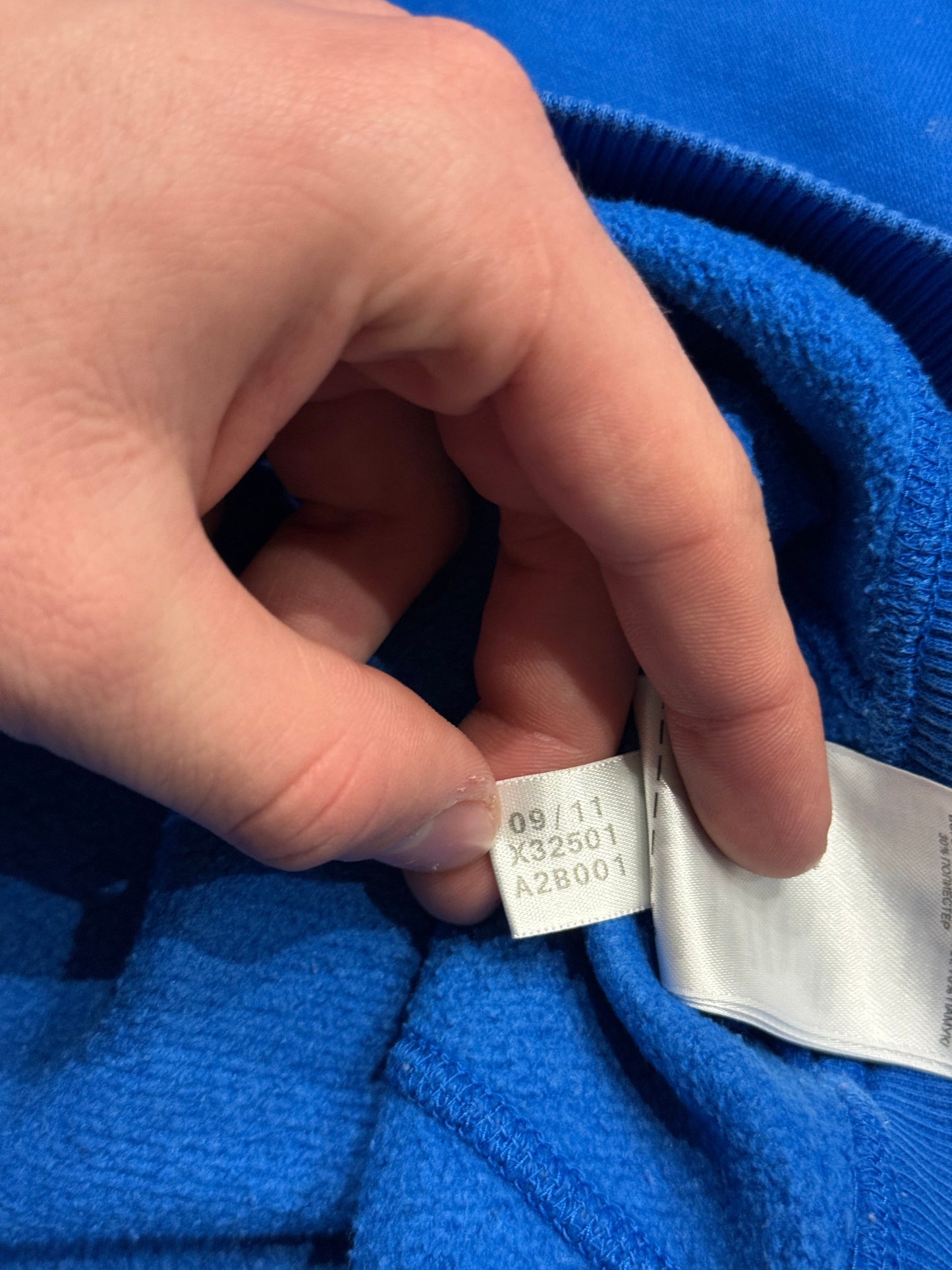 Bluza niebieska Adidas Originals crewneck