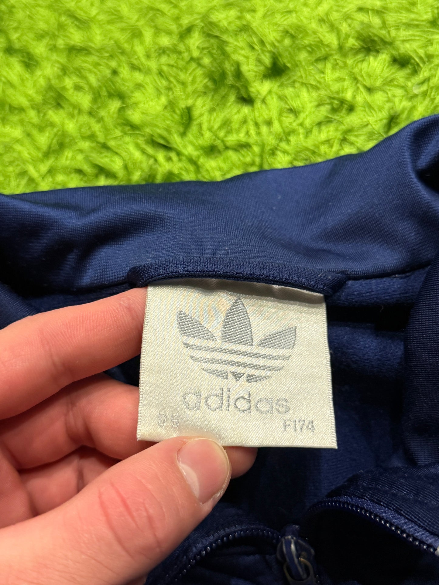 Bluza rozpinana granatowa Adidas Originals Firebird