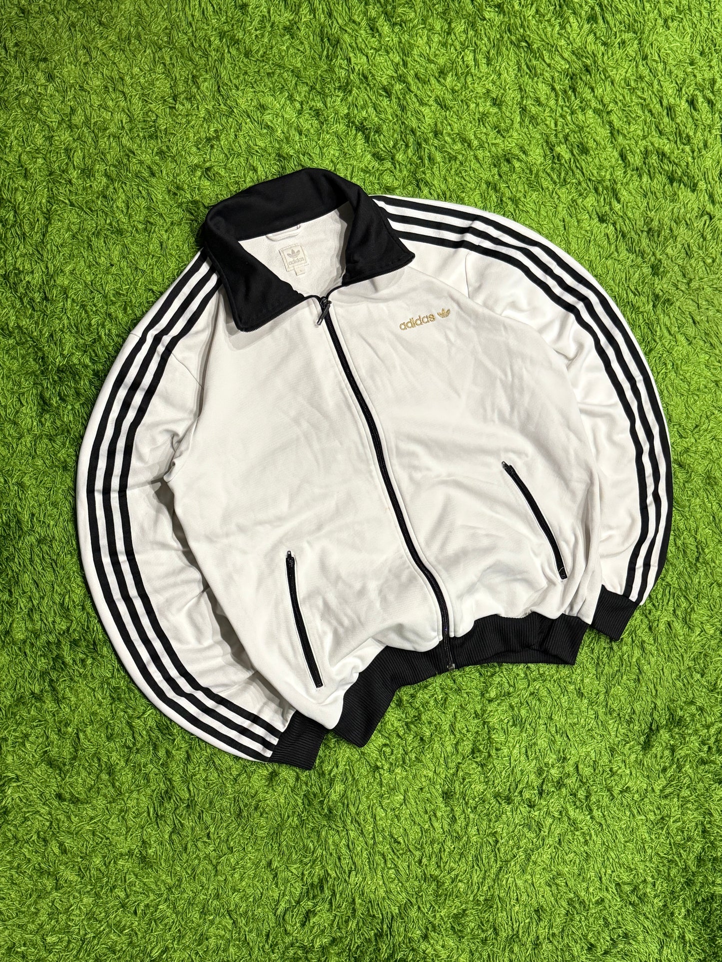 Bluza rozpinana biała Adidas Originals Firebird