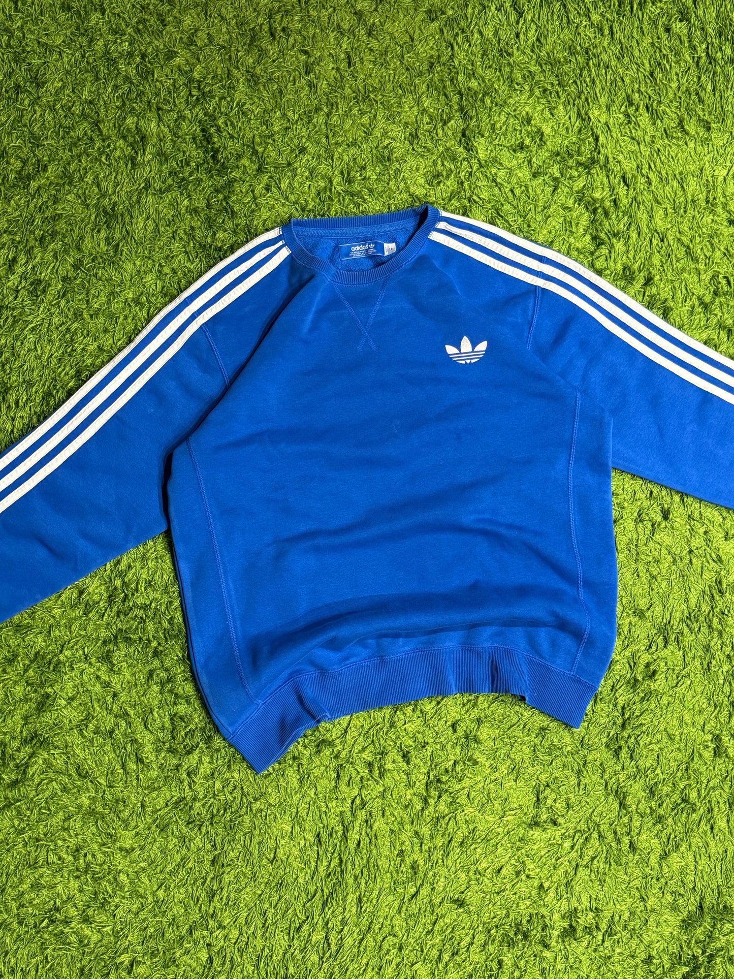 Bluza niebieska Adidas Originals crewneck