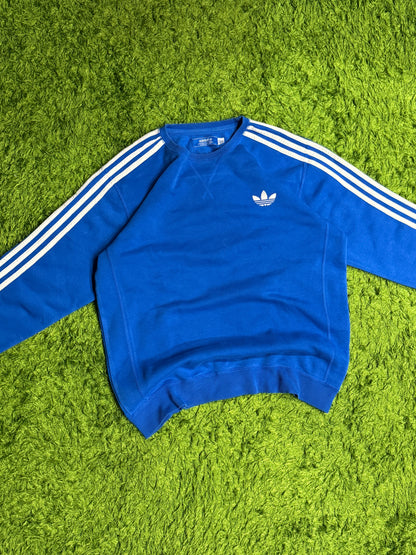 Bluza niebieska Adidas Originals crewneck