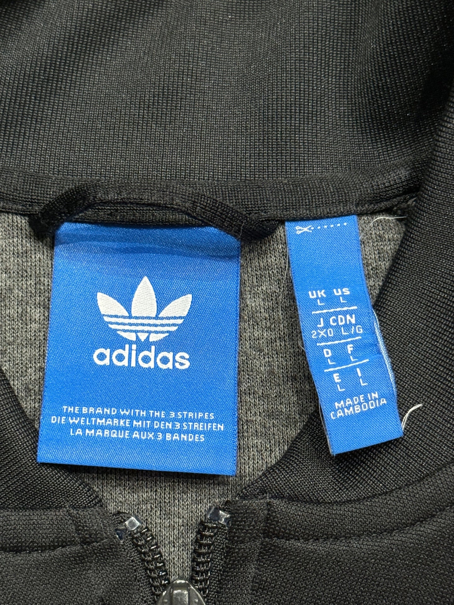Bluza rozpinana czarna Adidas Originals Firebird